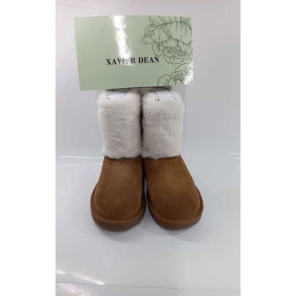 Koolaburra by UGG Kids' Aubrei Short Boots - Chestnut 12M